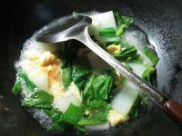 菠菜鸡蛋煮冬瓜的做法步骤7